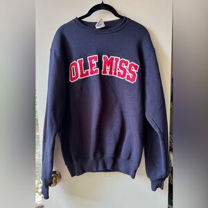 Vintage heavy weight Ole Miss sweatshirt size S